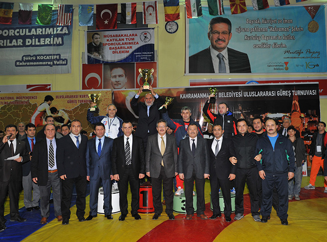 7.Uluslararası Kurtuluş Güreş Şampiyonası Sona Erdi 12