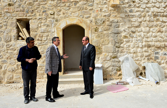 Restorasyon Çalışmalarını Yerinde İncelendiler 12