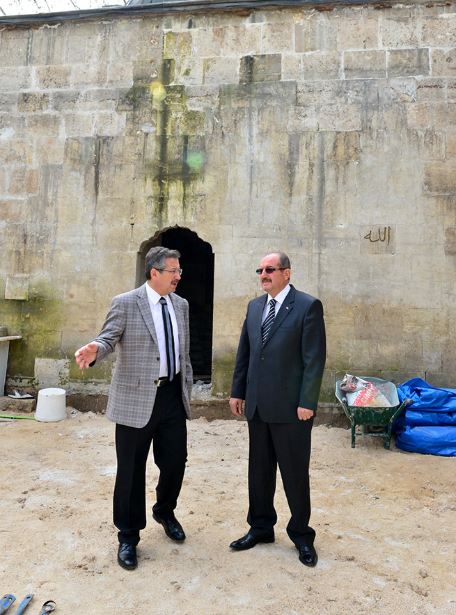 Restorasyon Çalışmalarını Yerinde İncelendiler 13