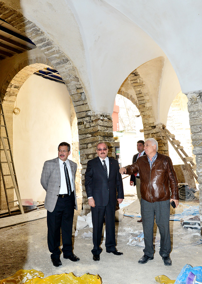 Restorasyon Çalışmalarını Yerinde İncelendiler 3