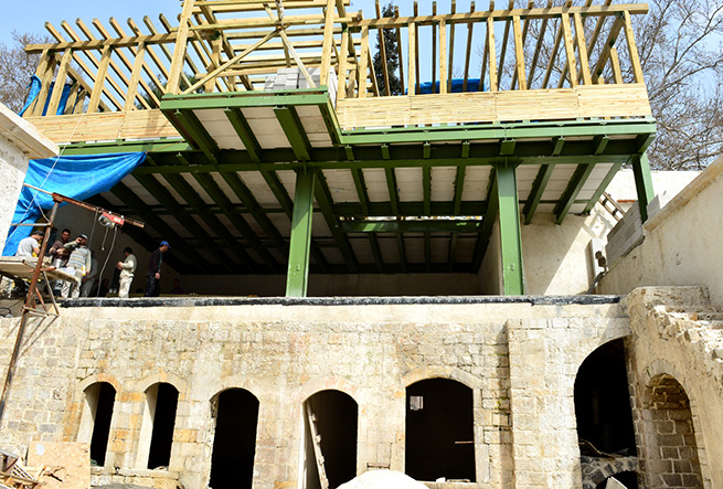 Restorasyon Çalışmalarını Yerinde İncelendiler 4