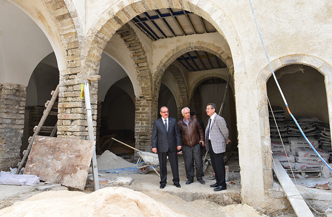 Restorasyon Çalışmalarını Yerinde İncelendiler 7