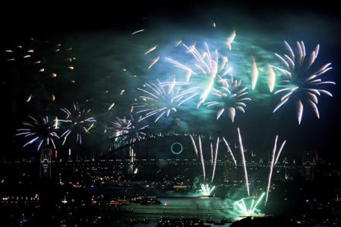 Dünya'da Yeni Yıl Coşkusu 6