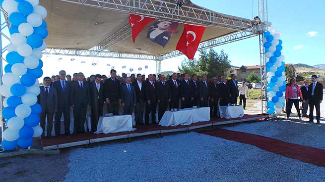 Türkoğlu OSB'de Altyapı İnşaatı Temeli Atıldı 1