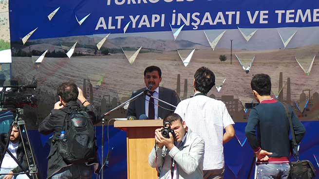 Türkoğlu OSB'de Altyapı İnşaatı Temeli Atıldı 6