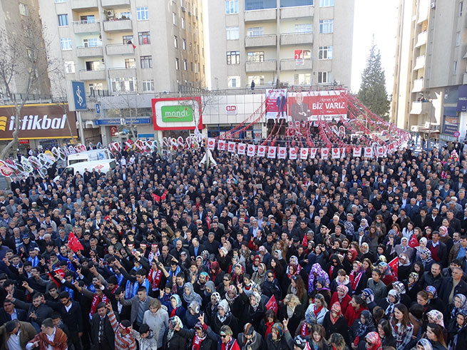 Miting Gibi Seçim Bürosu Açılışı… 1