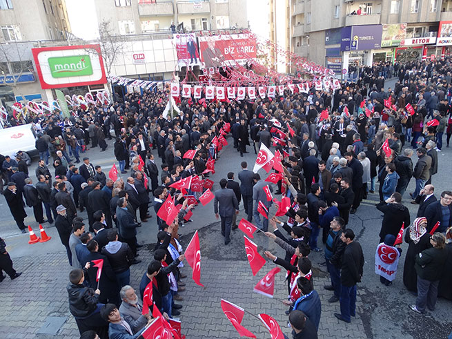Miting Gibi Seçim Bürosu Açılışı… 11