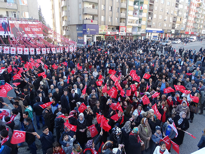 Miting Gibi Seçim Bürosu Açılışı… 14