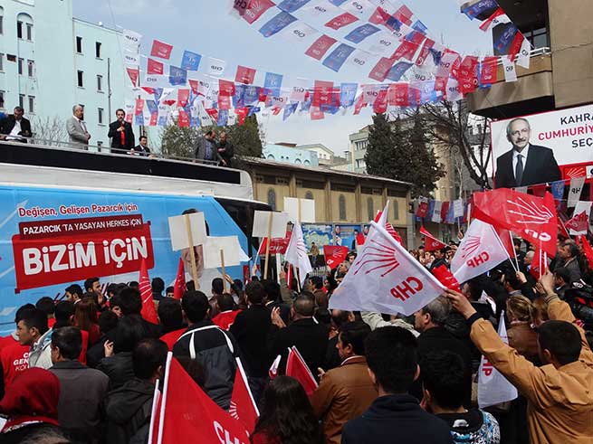 CHP Seçim Bürosu Açıldı 12
