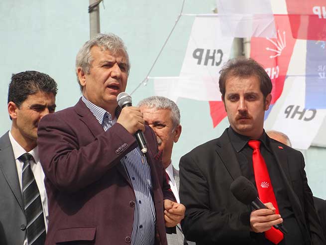 CHP Seçim Bürosu Açıldı 15