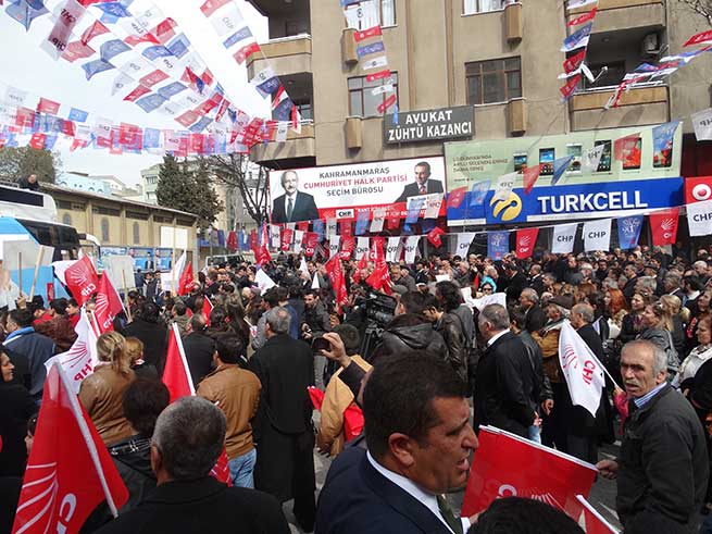 CHP Seçim Bürosu Açıldı 17