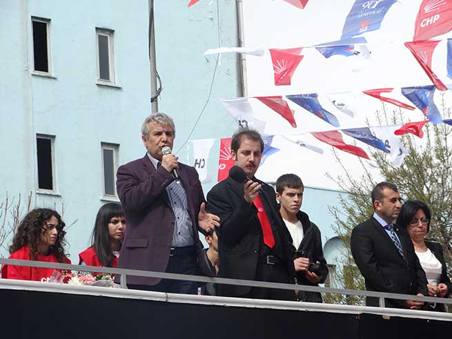 CHP Seçim Bürosu Açıldı 18