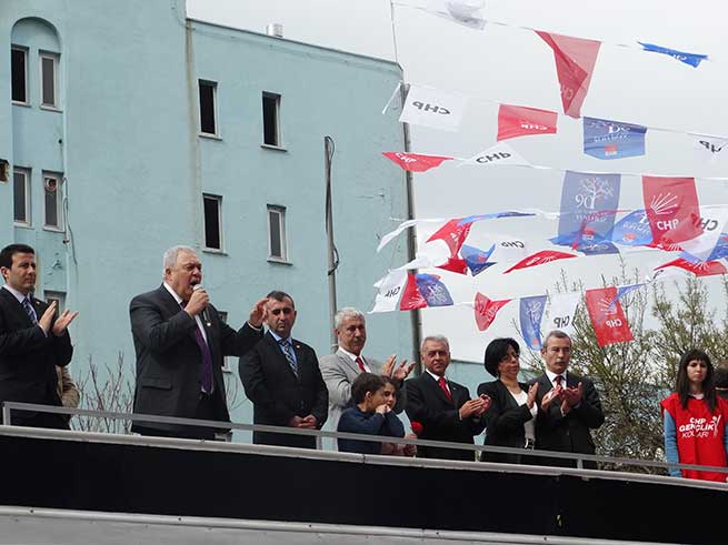 CHP Seçim Bürosu Açıldı 2