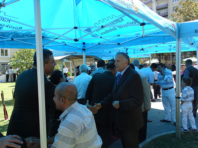 Valilik Bahçesinde Bayramlaşma 12