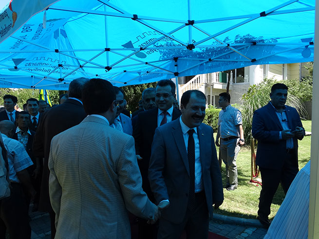 Valilik Bahçesinde Bayramlaşma 16