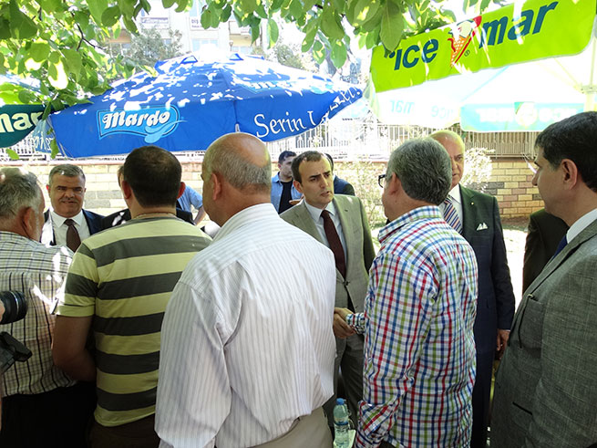 Valilik Bahçesinde Bayramlaşma 3