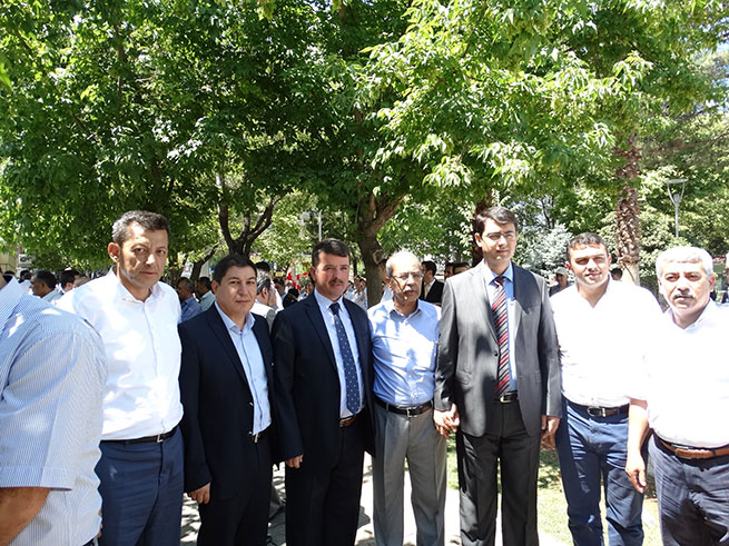 Valilik Bahçesinde Bayramlaşma 6