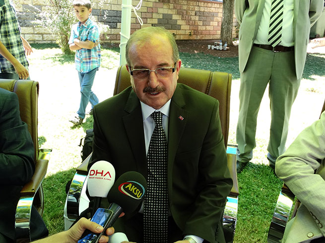 Valilik Bahçesinde Bayramlaşma 9