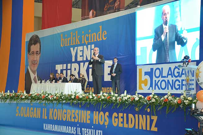 Ak Parti Kahramanmaraş 5. Olağan İl Kongresi Yapıldı 1