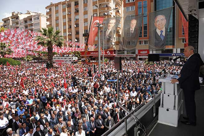 Bahçeli’den Cumhurbaşkanı Erdoğan’a Miting Tepkisi 10