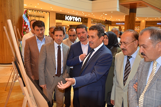 “Kuşlarla Çırpınan Göl” İsimli Resim Sergisi Açılışı Gerçekleştirildi 10