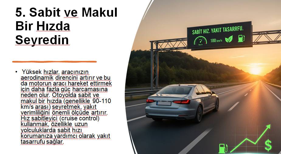 Sürüş Alışkanlıklarınızla Yakıt Tüketimini %25 Azaltın: İşte O 5 Altın Kural! 5