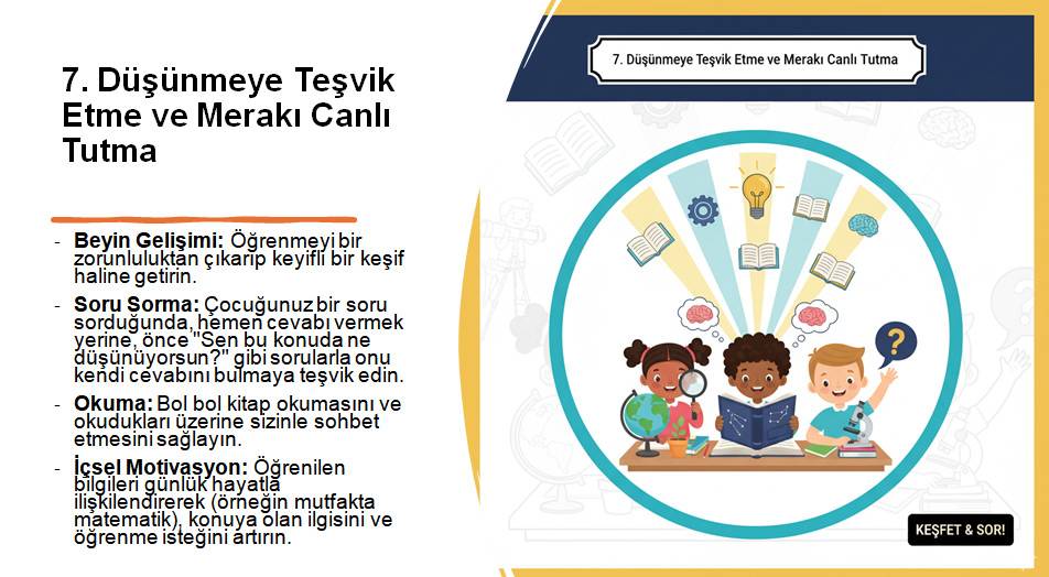 Okul Çağındaki çocukların Zihnini Açmanın 7 Etkili Yolu! 8