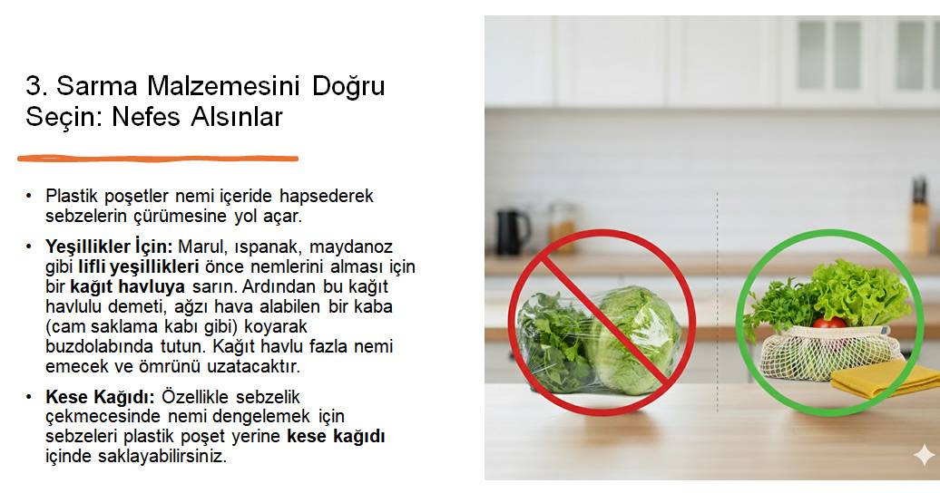 Meyve ve Sebzeleri Uzun Süre Taze Tutmanın 7 Altın Kuralı: Gıda İsrafına Son Verin! 3