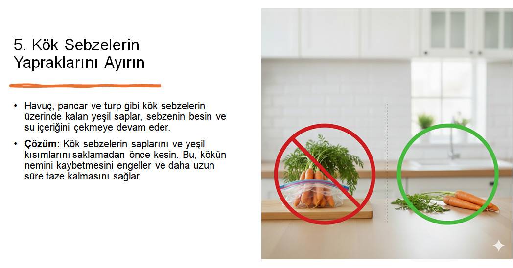 Meyve ve Sebzeleri Uzun Süre Taze Tutmanın 7 Altın Kuralı: Gıda İsrafına Son Verin! 5