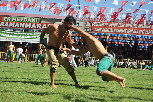 Kahramanmaraş Karakucak Güreşleri 26. Kez Yapıldı 2