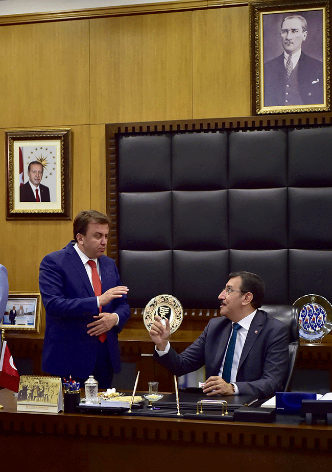 Bakan Tüfenkci’den Büyükşehir’e Ziyaret 10
