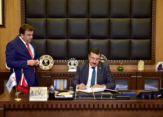 Bakan Tüfenkci’den Büyükşehir’e Ziyaret 2