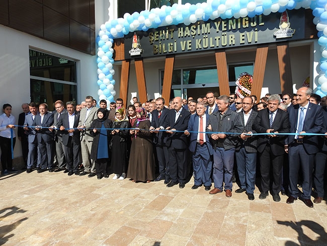 Şehit Haşim Yenigül Bilgi Ve Kültür evi hizmete sunuldu 2