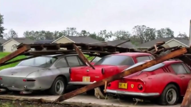 Dubaide ''Hurda'' Olan Ve ''Terk Edilen'' Yüksek Model Arabalar 10