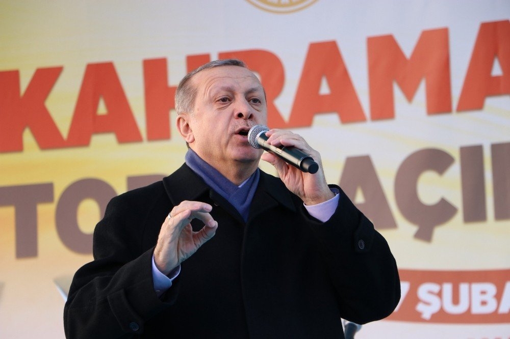 Cumhurbaşkanı Kahramanmaraş'ta başkanlık sistemini anlattı 11