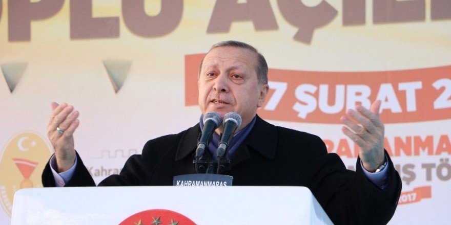 Cumhurbaşkanı Kahramanmaraş'ta başkanlık sistemini anlattı