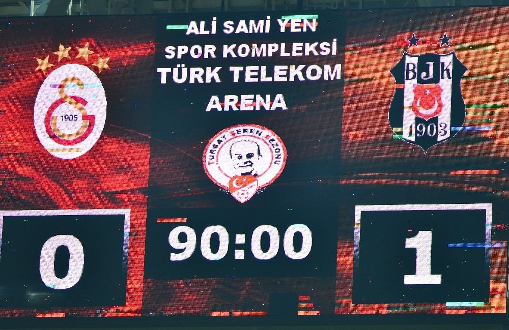 Derbide kazanan Beşiktaş 9