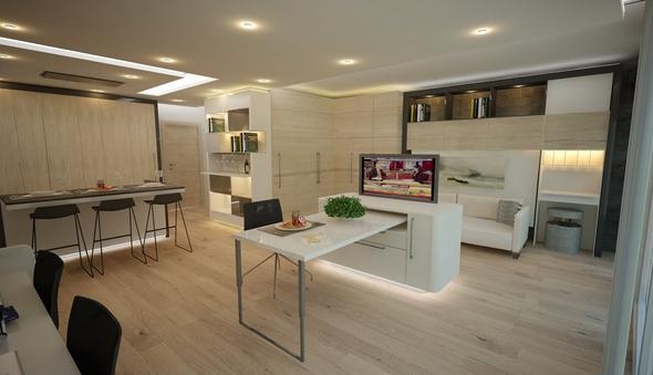 40 metrekarelik daireyi 74 metrekareye çıkarmanın yolu 1