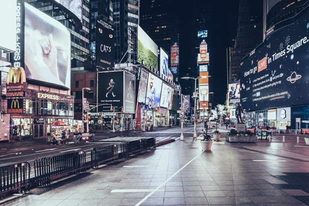 Sanatçı gözüyle New York sokaklarının bomboş hali 4