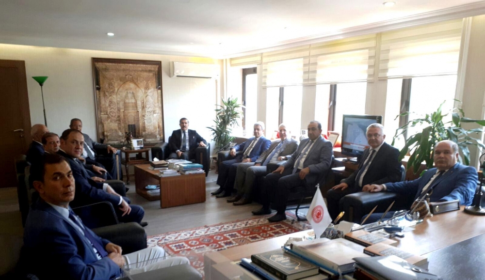 KAHRAMANMARAŞ İŞ DÜNYASINDAN MAHİR ÜNAL’A ZİYARET 6