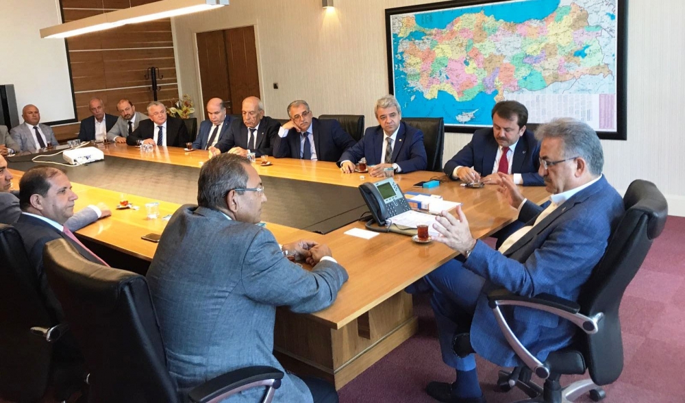 KAHRAMANMARAŞ İŞ DÜNYASINDAN MAHİR ÜNAL’A ZİYARET 9