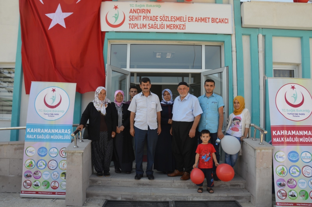 ANDIRINLI ŞEHİDİMİZİN İSMİNİ TOPLUM SAĞLIĞI MERKEZİMİZ YAŞATACAK 3
