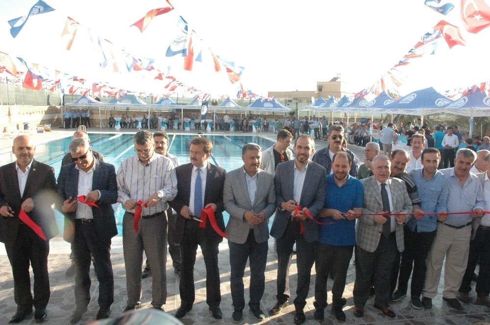 DULKADİROĞLU’NDA YARI OLİMPİK YÜZME HAVUZU AÇILIŞI YAPILDI 2