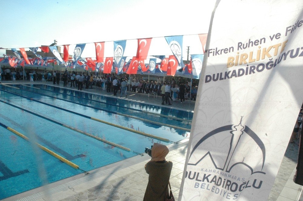 DULKADİROĞLU’NDA YARI OLİMPİK YÜZME HAVUZU AÇILIŞI YAPILDI 5