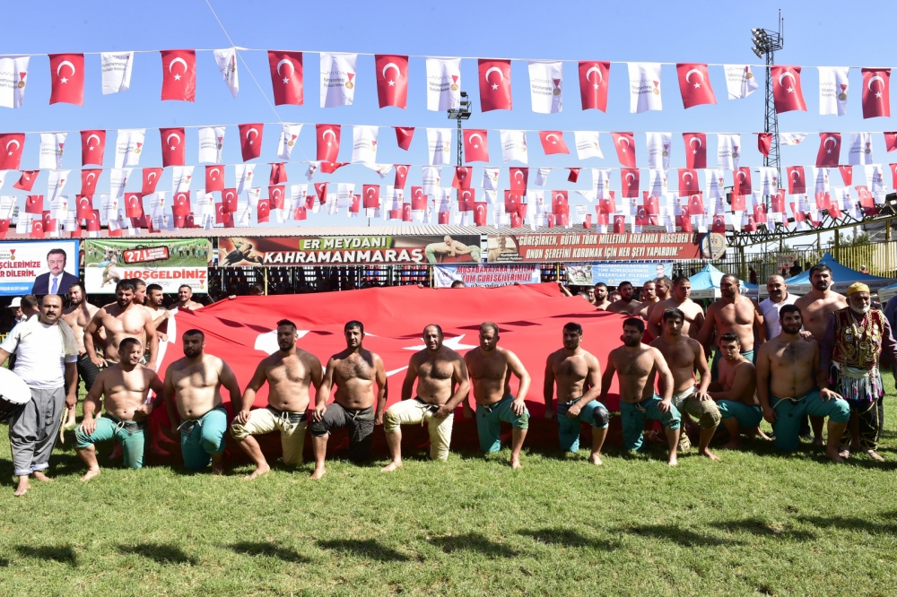 PEHLİVANLAR ER MEYDANINA İNDİ KARAKUCAK GÜREŞ FESTİVALİ YAPILDI 5