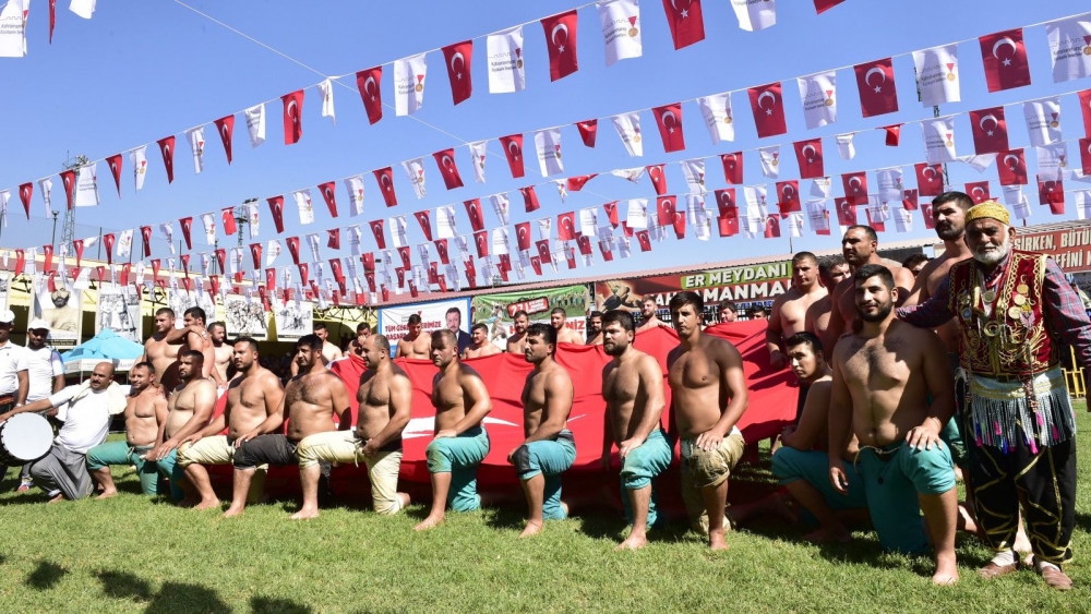 PEHLİVANLAR ER MEYDANINA İNDİ KARAKUCAK GÜREŞ FESTİVALİ YAPILDI 8