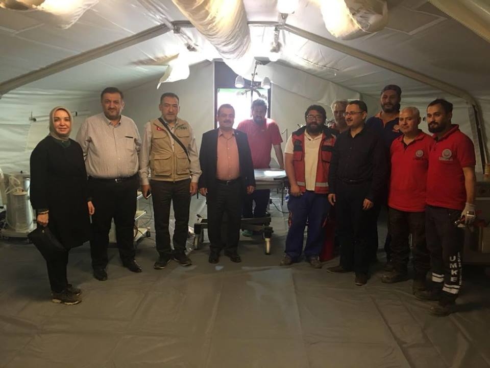 MİLLETVEKİLİ ÇİTİL ARAKANLI MÜSLÜMANLARIN YAŞADIĞI KAMPLARA GİTTİ 8