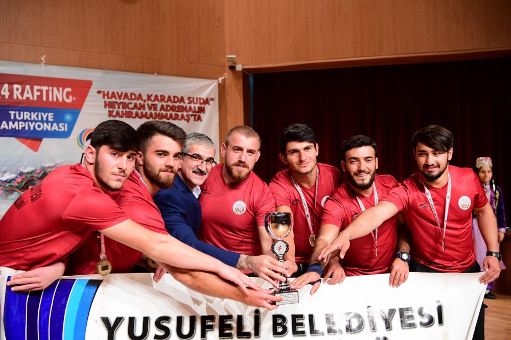 Kahramanmaraş'ta Türkiye Rafting Şampiyonası Ödülleri Dağıtıldı 12