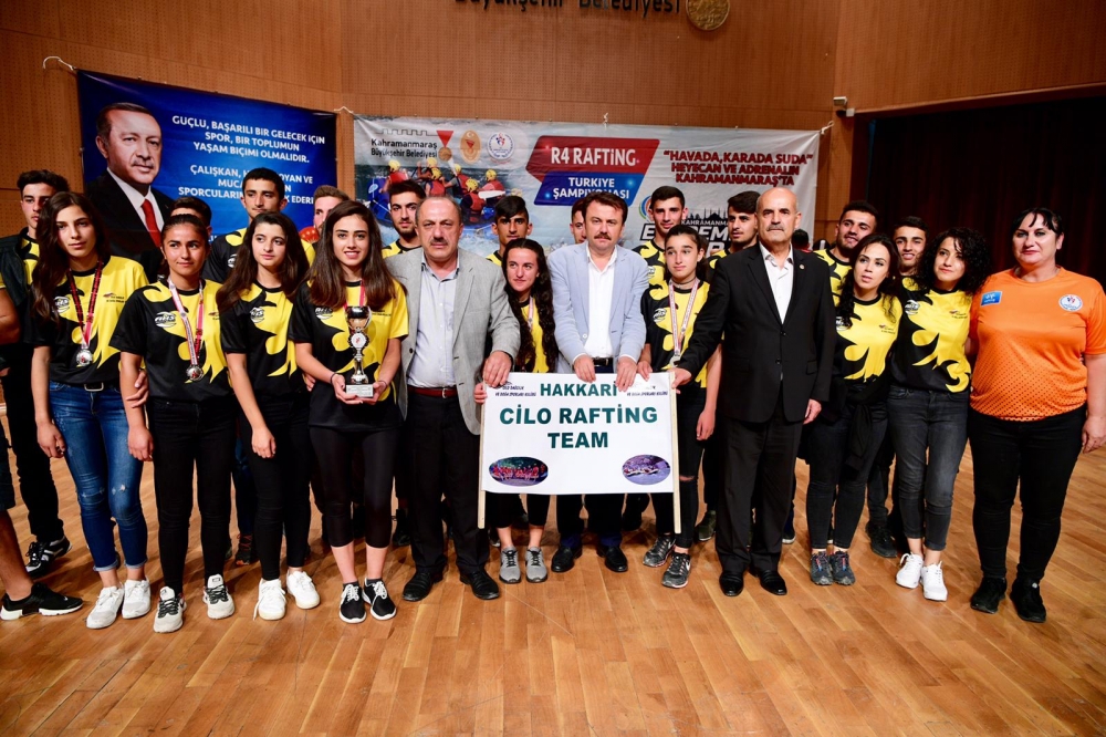 Kahramanmaraş'ta Türkiye Rafting Şampiyonası Ödülleri Dağıtıldı 14