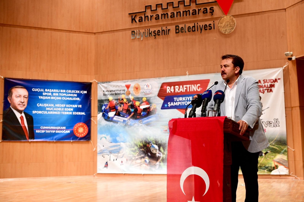 Kahramanmaraş'ta Türkiye Rafting Şampiyonası Ödülleri Dağıtıldı 2